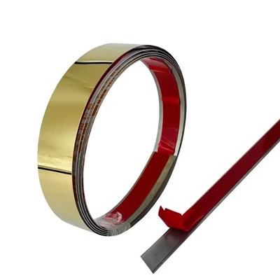 هل يتوفر شريط حواف المعادن الأملس بخيار اللمسة النهائية غير اللامعة؟